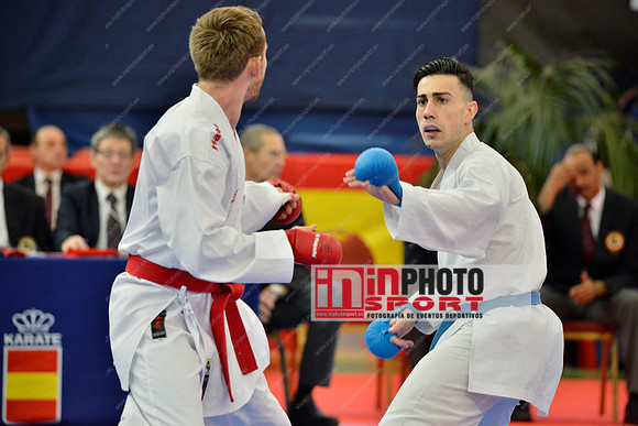 Gerrese Nick (Unity99 Rotterdam, NED), IBANEZ SAENZ-TORRE RODRIGO (SPAIN, ESP) in WKF Series A - Guadalajara (SPA).11/02/2018