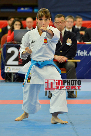 Sandra Sánchez Jaime in WKF Series A - Guadalajara (SPA).11/02/2018
