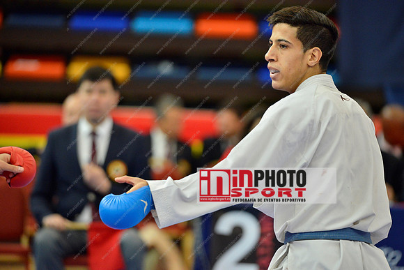 AMEKNASSI ABDESSALAM (MOROCCO, MAR) in WKF Series A - Guadalajara (SPA).11/02/2018