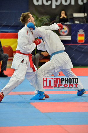 Gerrese Nick (Unity99 Rotterdam, NED), IBANEZ SAENZ-TORRE RODRIGO (SPAIN, ESP) in WKF Series A - Guadalajara (SPA).11/02/2018