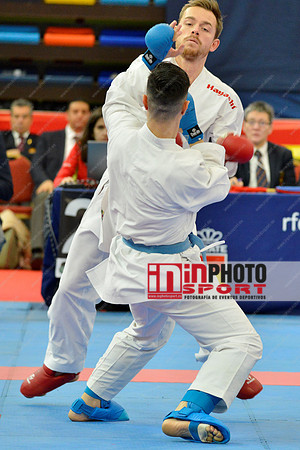 Gerrese Nick (Unity99 Rotterdam, NED), IBANEZ SAENZ-TORRE RODRIGO (SPAIN, ESP) in WKF Series A - Guadalajara (SPA).11/02/2018