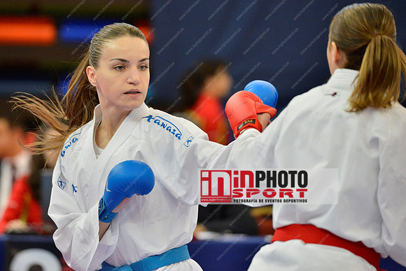 STEPASHKO ANASTASIYA (UKRAINE, UKR) in WKF Series A - Guadalajara (SPA).11/02/2018