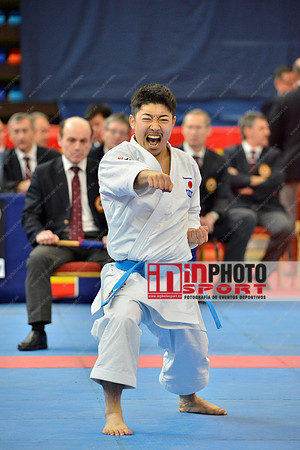 Hayashida Chikashi. in WKF Series A - Guadalajara (SPA).11/02/2018