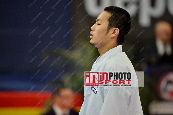 NAKANO SOICHIRO (JAPAN, JPN) in WKF Series A - Guadalajara (SPA).11/02/2018