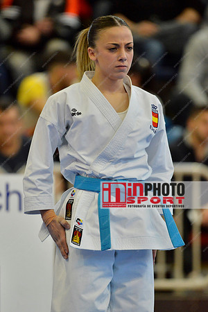 SPAIN KATA FEMALE TEAM, MARTA GARCIA LOZANO, LIDIA RODRIGUEZ ENCABO, RAQUEL ROY RUBIO in WKF Series A - Guadalajara (SPA).11/02/2018