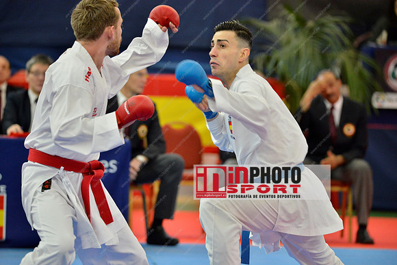 Gerrese Nick (Unity99 Rotterdam, NED), IBANEZ SAENZ-TORRE RODRIGO (SPAIN, ESP) in WKF Series A - Guadalajara (SPA).11/02/2018