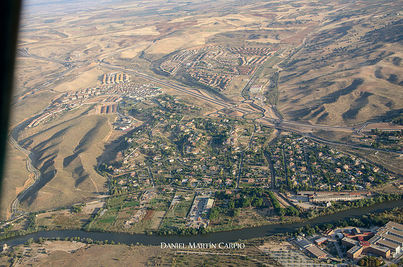 Toledo desde el aire