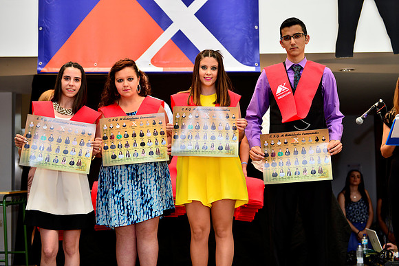 Acto de Graduación de los Grados Medios y Superiores del Alfonso X El Sabio de Toledo