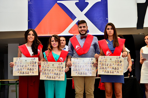 Acto de Graduación de los Grados Medios y Superiores del Alfonso X El Sabio de Toledo