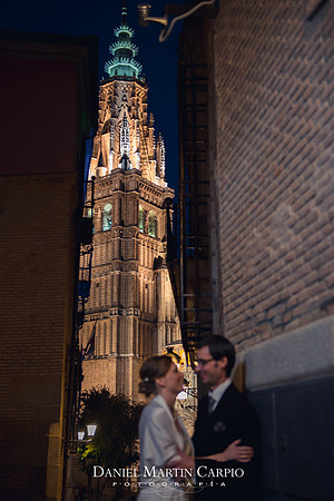 Boda en el Ayuntamiento de Toledo y Olrey