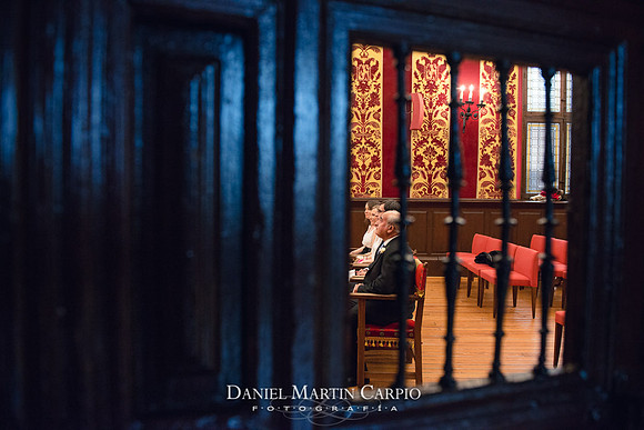 Boda en el Ayuntamiento de Toledo y Olrey