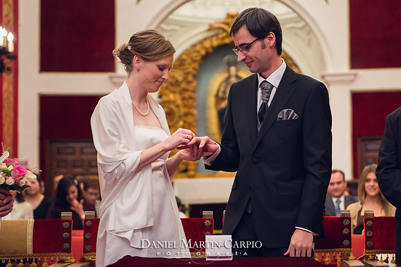 Boda en el Ayuntamiento de Toledo y Olrey