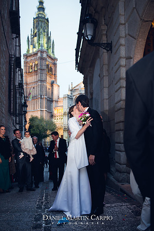 Boda en el Ayuntamiento de Toledo y Olrey