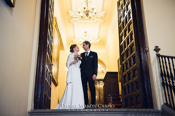 Boda en el Ayuntamiento de Toledo y Olrey