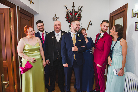 Reportaje de Boda en Los Jardines de Palacio.