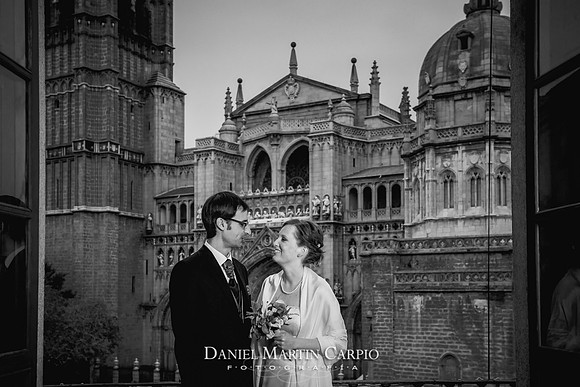 Boda en el Ayuntamiento de Toledo y Olrey