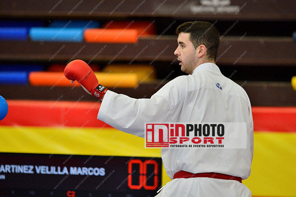 Martinez Velilla Marcos (SHURIYAMA, ESP) in WKF Series A - Guadalajara (SPA).11/02/2018