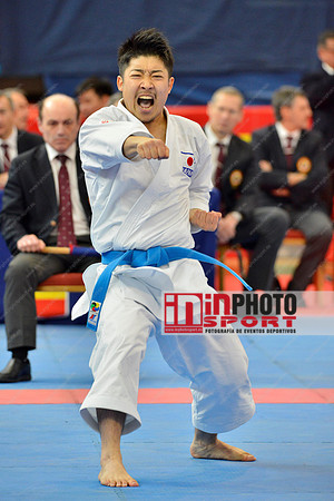 Hayashida Chikashi. in WKF Series A - Guadalajara (SPA).11/02/2018