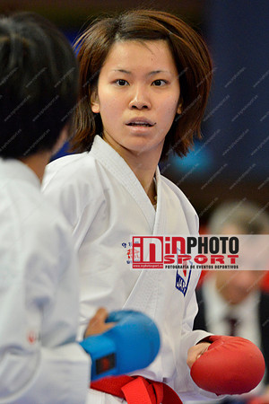 YAMADA SARA (JAPAN, JPN) in WKF Series A - Guadalajara (SPA).11/02/2018