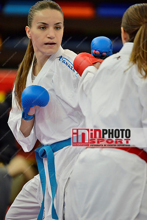 STEPASHKO ANASTASIYA (UKRAINE, UKR) in WKF Series A - Guadalajara (SPA).11/02/2018