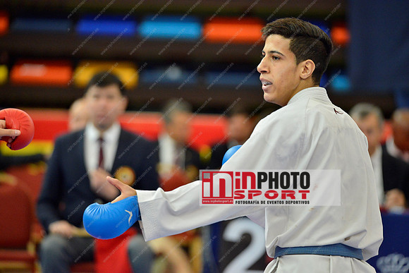 AMEKNASSI ABDESSALAM (MOROCCO, MAR) in WKF Series A - Guadalajara (SPA).11/02/2018