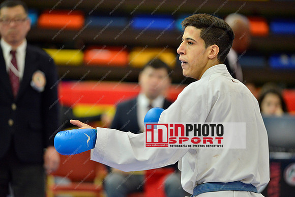 AMEKNASSI ABDESSALAM (MOROCCO, MAR) in WKF Series A - Guadalajara (SPA).11/02/2018
