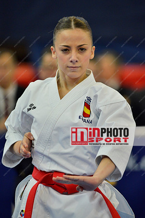 Lidia Rodríguez Encabo in WKF Series A - Guadalajara (SPA).11/02/2018