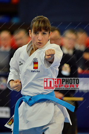 Sandra Sánchez Jaime in WKF Series A - Guadalajara (SPA).11/02/2018