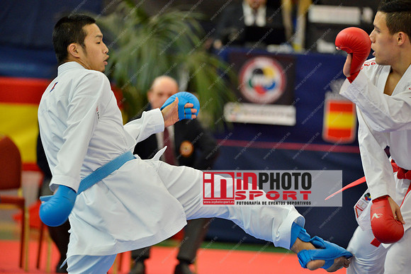NAKANO SOICHIRO (JAPAN, JPN) in WKF Series A - Guadalajara (SPA).11/02/2018