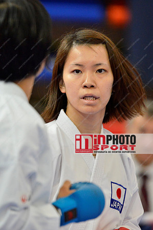 YAMADA SARA (JAPAN, JPN) in WKF Series A - Guadalajara (SPA).11/02/2018