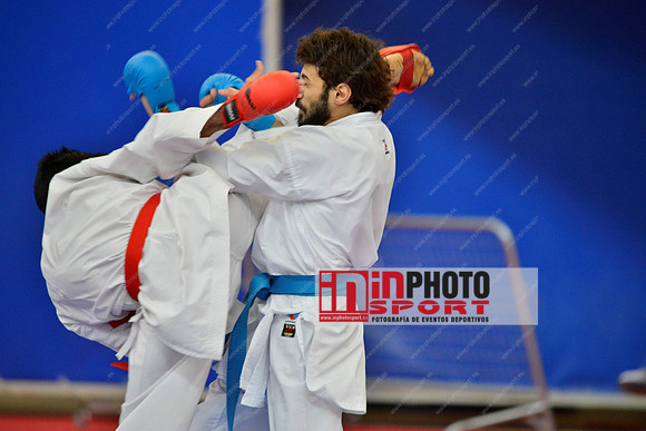 KAYA AYKUT (TURKEY, TUR), AL MALKI EMAD (SAUDI ARABIA, KSA) in WKF Series A - Guadalajara (SPA).11/02/2018