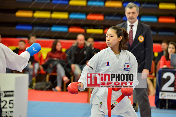 TADANO AYAKA (JAPAN, JPN) in WKF Series A - Guadalajara (SPA).11/02/2018