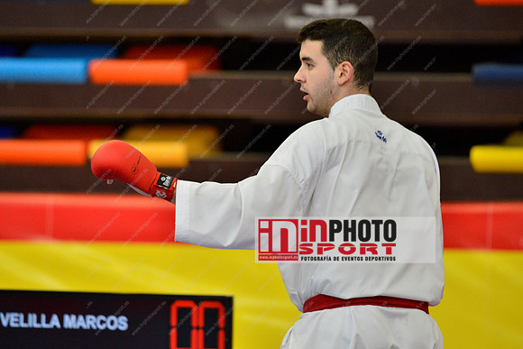 Martinez Velilla Marcos (SHURIYAMA, ESP) in WKF Series A - Guadalajara (SPA).11/02/2018