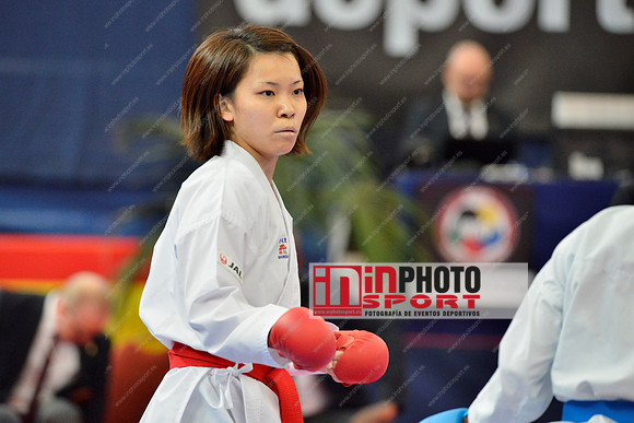 YAMADA SARA (JAPAN, JPN) in WKF Series A - Guadalajara (SPA).11/02/2018