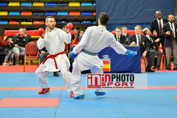 GÜLER EYÜP (SAHIN GÜLER SPOR KULÜBÜ, TUR), AMEKNASSI ABDESSALAM (MOROCCO, MAR in WKF Series A - Guadalajara (SPA).11/02/2018