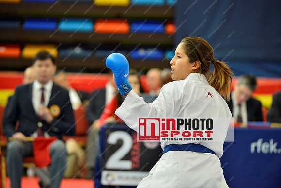 Grande Alexandra (KARATE PERU, PER) in WKF Series A - Guadalajara (SPA).11/02/2018