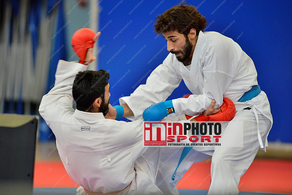 KAYA AYKUT (TURKEY, TUR), AL MALKI EMAD (SAUDI ARABIA, KSA) in WKF Series A - Guadalajara (SPA).11/02/2018