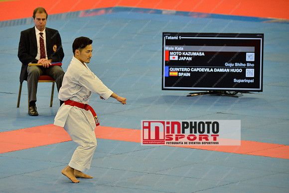 MOTO KAZUMASA - JAPAN in WKF Series A - Guadalajara (SPA).11/02/2018