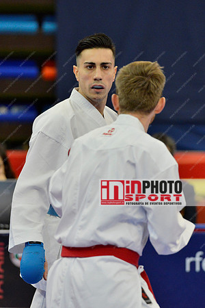 Gerrese Nick (Unity99 Rotterdam, NED), IBANEZ SAENZ-TORRE RODRIGO (SPAIN, ESP) in WKF Series A - Guadalajara (SPA).11/02/2018