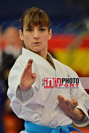 Sandra Sánchez Jaime in WKF Series A - Guadalajara (SPA).11/02/2018