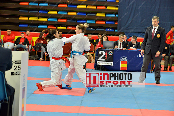 OZCELIK ARAPOGLU SERAP (TURKEY, TUR) in WKF Series A - Guadalajara (SPA).11/02/2018