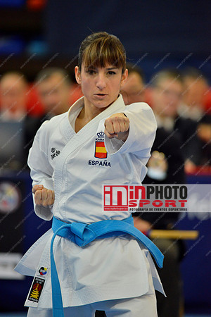 Sandra Sánchez Jaime in WKF Series A - Guadalajara (SPA).11/02/2018