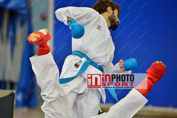 KAYA AYKUT (TURKEY, TUR), AL MALKI EMAD (SAUDI ARABIA, KSA) in WKF Series A - Guadalajara (SPA).11/02/2018