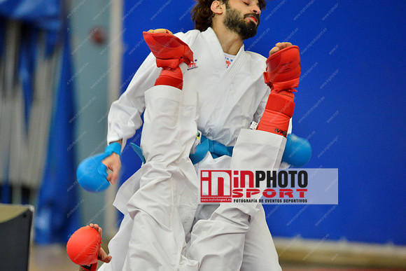 KAYA AYKUT (TURKEY, TUR), AL MALKI EMAD (SAUDI ARABIA, KSA) in WKF Series A - Guadalajara (SPA).11/02/2018