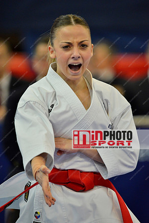 Lidia Rodríguez Encabo in WKF Series A - Guadalajara (SPA).11/02/2018