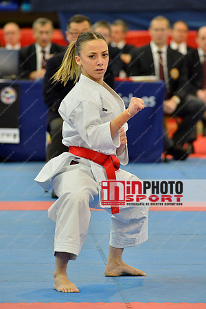 Lidia Rodríguez Encabo in WKF Series A - Guadalajara (SPA).11/02/2018