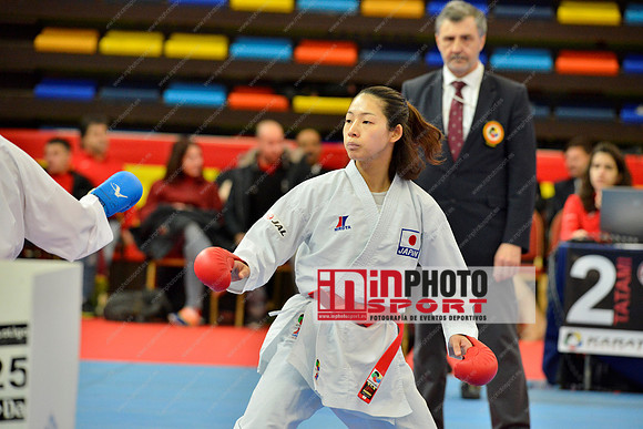 TADANO AYAKA (JAPAN, JPN) in WKF Series A - Guadalajara (SPA).11/02/2018