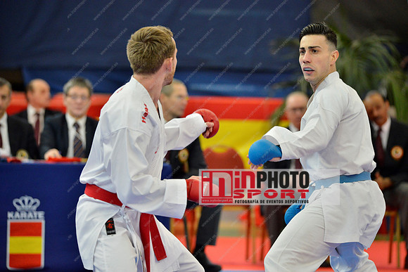Gerrese Nick (Unity99 Rotterdam, NED), IBANEZ SAENZ-TORRE RODRIGO (SPAIN, ESP) in WKF Series A - Guadalajara (SPA).11/02/2018
