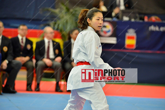 TADANO AYAKA (JAPAN, JPN) in WKF Series A - Guadalajara (SPA).11/02/2018