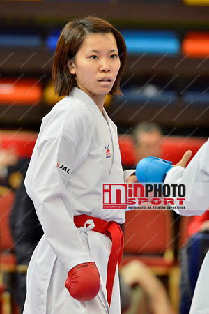 YAMADA SARA (JAPAN, JPN) in WKF Series A - Guadalajara (SPA).11/02/2018